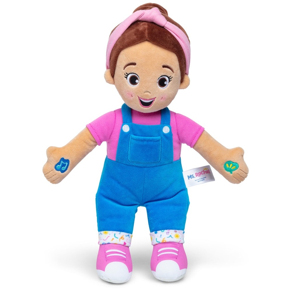Ms. Rachel 30cm Speak & Sing 16" Plush Doll, Interactive Musical Toy